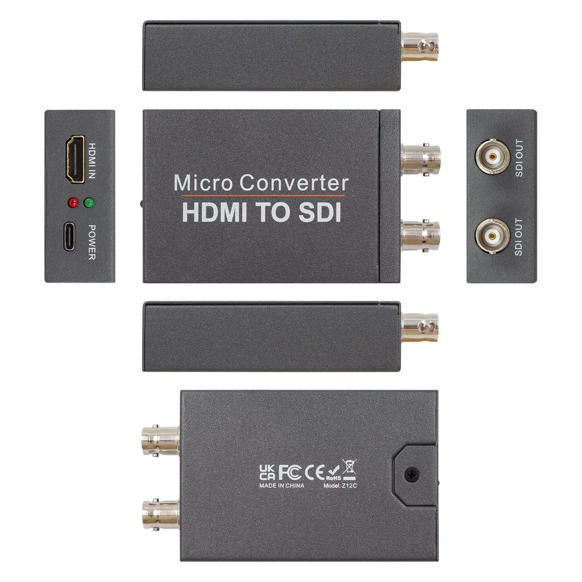 HDSUNWSTD HDSUNWSTD HDMI to 2 Way SDI Converter Audio Embedder 2 in 1 accessory — product photo