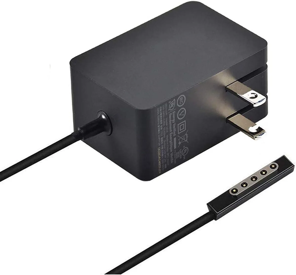 aibileec aibileec 24W 12V 2A AC Power Cord for Microsoft Surface RT Pro 1 2 1.5m Black — product photo