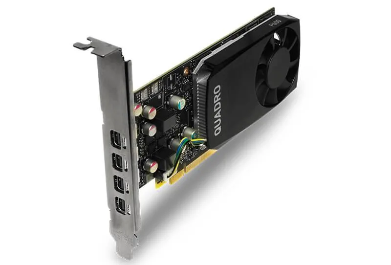PNY Technologies, Inc. PNY Technologies, Inc. Quadro P600 2GB GDDR5 workstation graphics card with long bracket — product photo