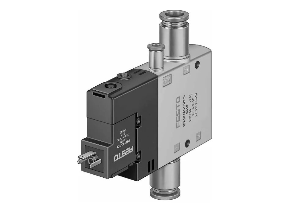 Festo Festo CPE18-M1H-3OLS-QS-10 163160 Air Solenoid Valve — product photo