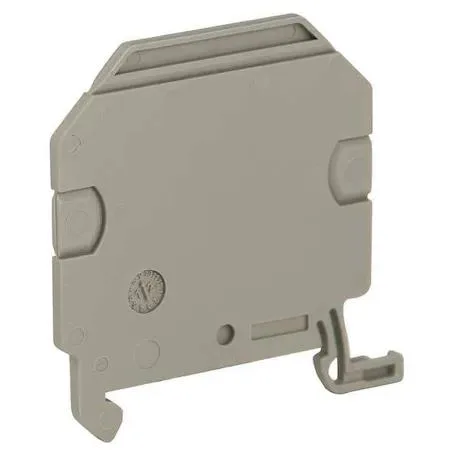 Schneider Electric Schneider Electric NSYTRAP22 End Barrier 0.2 in Gray Plastic — product photo