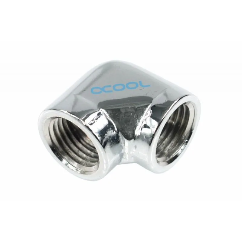 Alphacool Alphacool G1/4 Female L-Connector Chrome 17041 — product photo