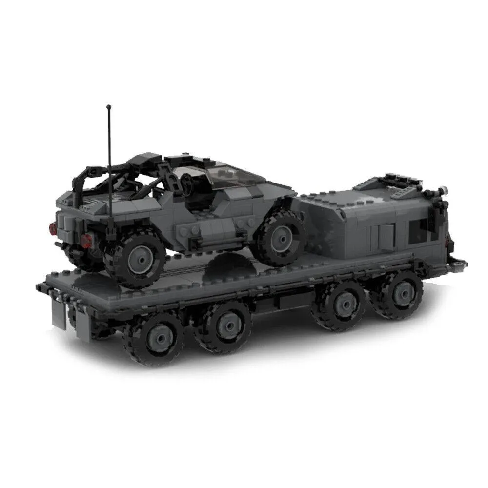 ZITIANYOUBUILD ZITIANYOUBUILD 8X8 All Terrain Military Truck 810 Pieces — product photo