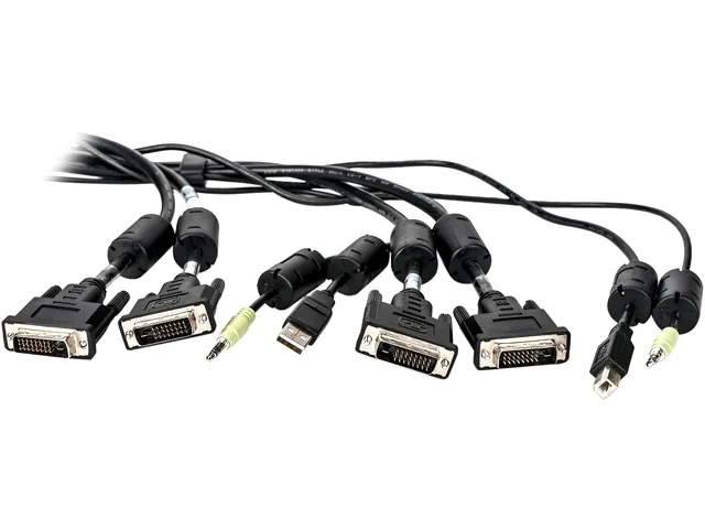 Vertiv Vertiv CBL0152 KVM Cable 6 ft DVI-D USB Audio 3.5mm SC920 SC940 — product photo