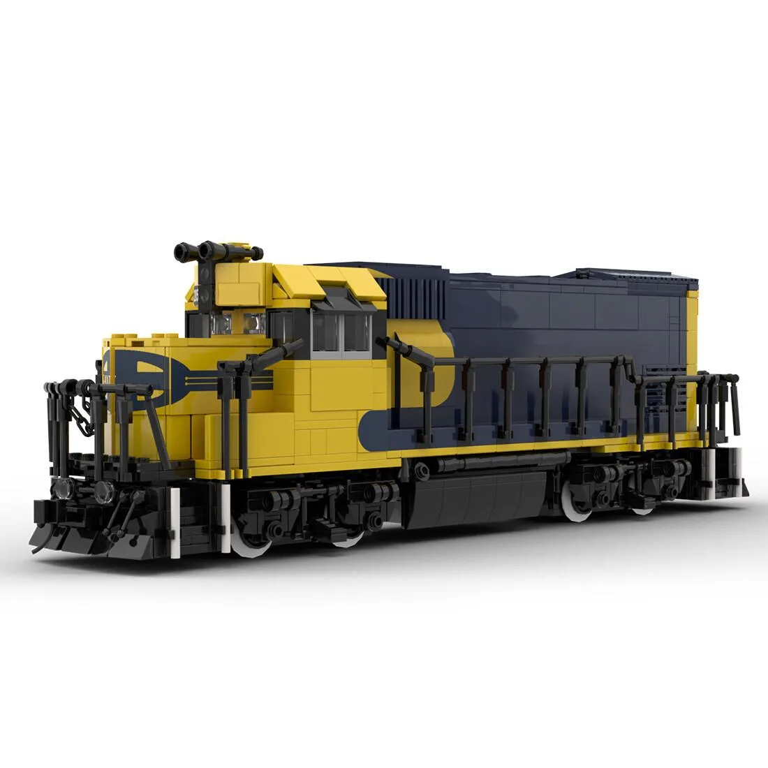 ZITIANYOUBUILD ZITIANYOUBUILD MOC-103174 GP15-1 Train 1432 Parts Building Set — product photo