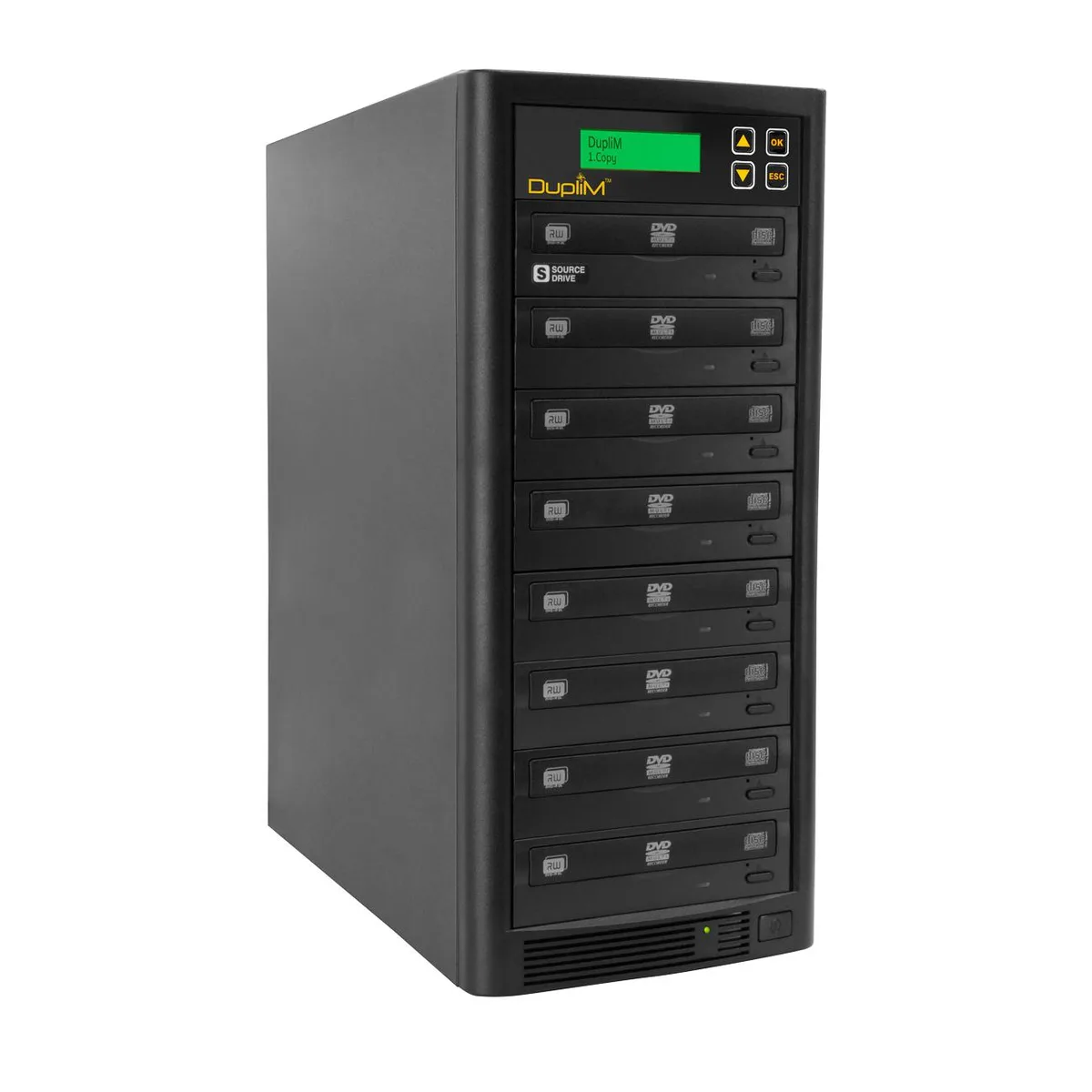 DupliM Inc DupliM Inc 1:7 DVD CD Copy Tower Duplicator — product photo