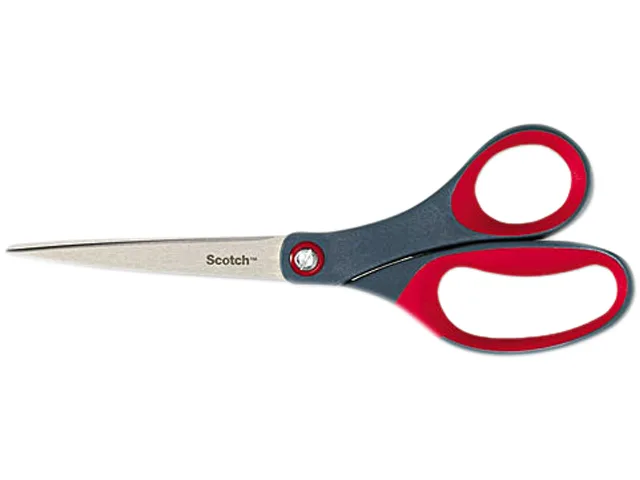 3M 3M 1448 Precision Scissors, Stainless Steel, Black/White — product photo