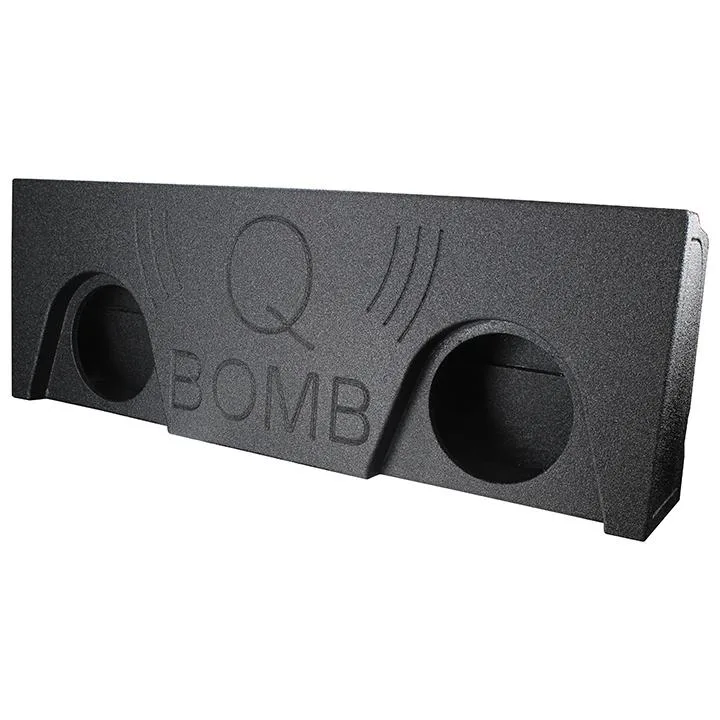 QPower QPower Qbomb empty Dual 12" 2014-15 GMC Crew Cab 4 door car subwoofer — product photo