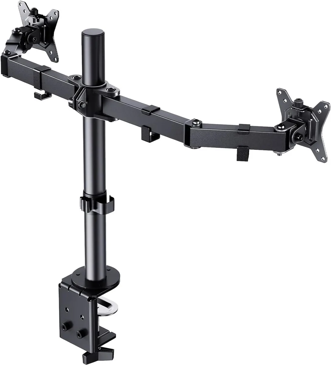BFKK BFKK Dual Monitor Arm 2×32″ 17.6 lb VESA 75/100 Black — product photo