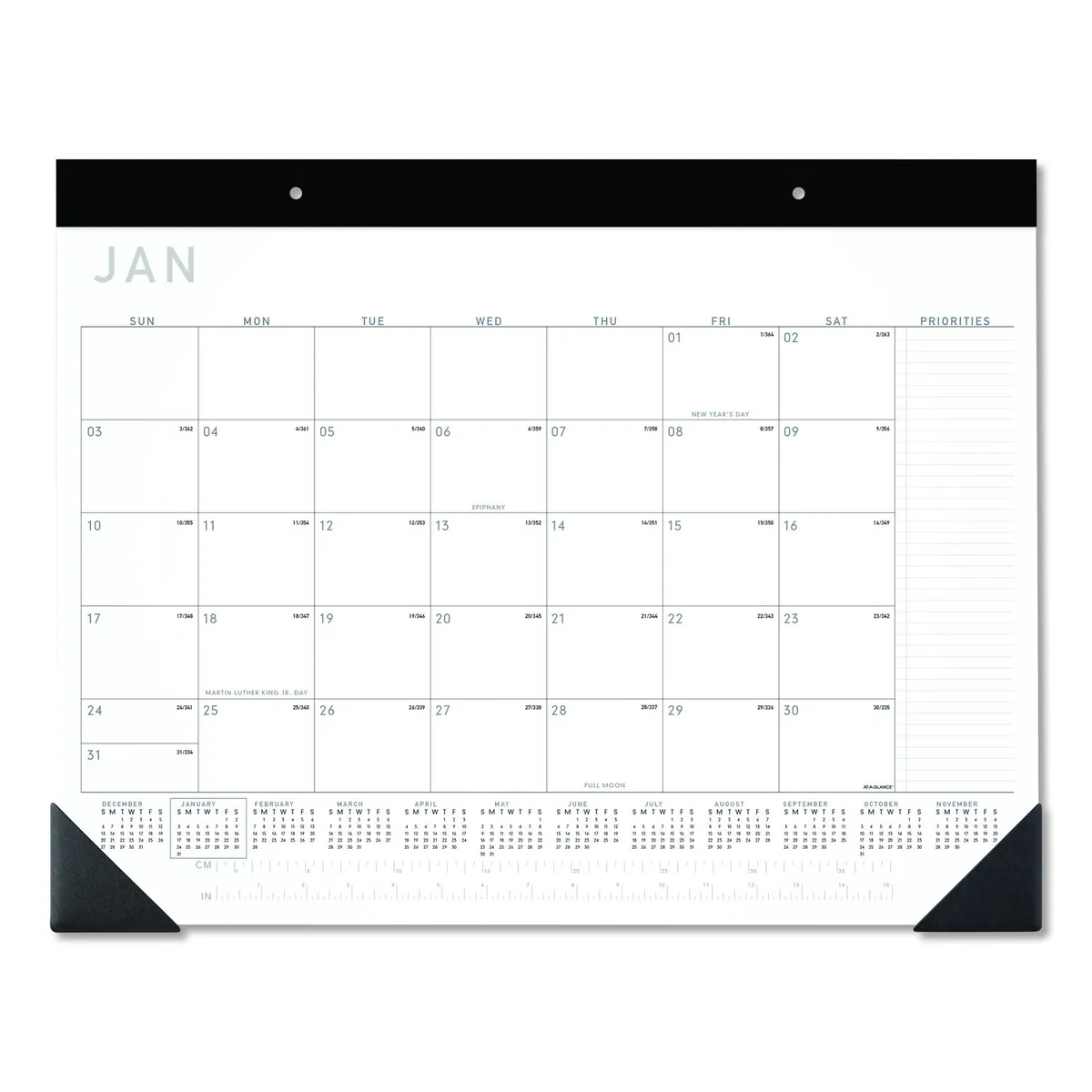AT-A-GLANCE AT-A-GLANCE Contemporary Monthly Desk Pad 21.75x17 2026 planner — product photo