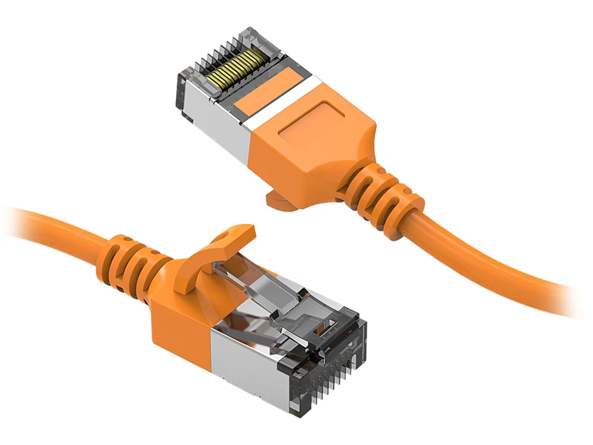 Nippon Labs Nippon Labs 60CAT8-7-30OR network ethernet cable 7 ft Cat 8 orange 30AWG 2000 MHz 40 Gbps — product photo