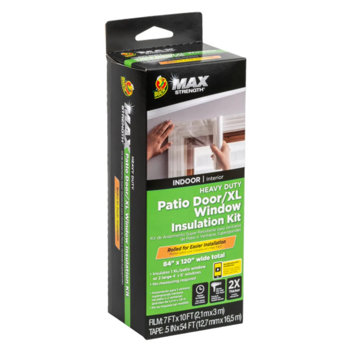 Duck Duck Max Strength Window Kit 84 in x 120 in Clear 288210 — product photo