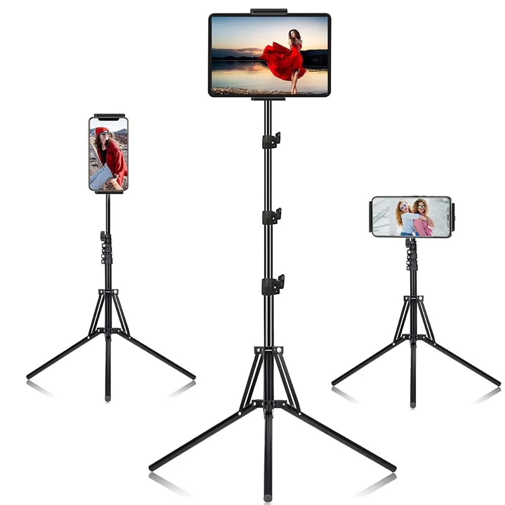  Avid 21 Tablet Tripod Stand 65 inch 360° Rotating 4.5-12.9 Inch — product photo