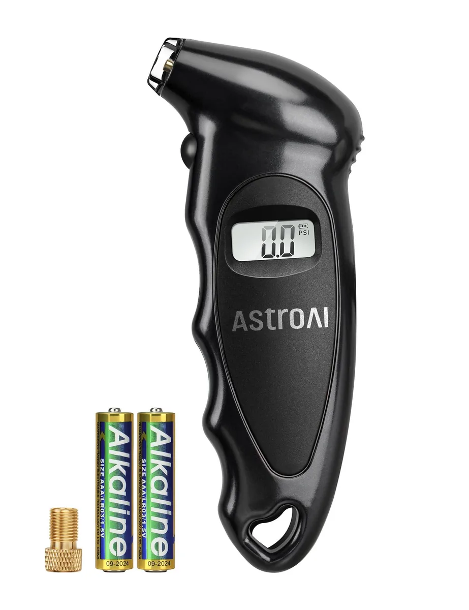 KEHIPI KEHIPI Digital Tire Pressure Gauge AAA 150 PSI Black — product photo