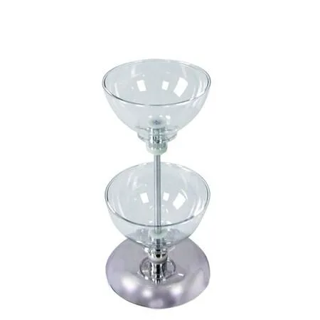 Azar Displays Azar Displays 720208 Two-Tier 8" Bowl Counter Display — product photo