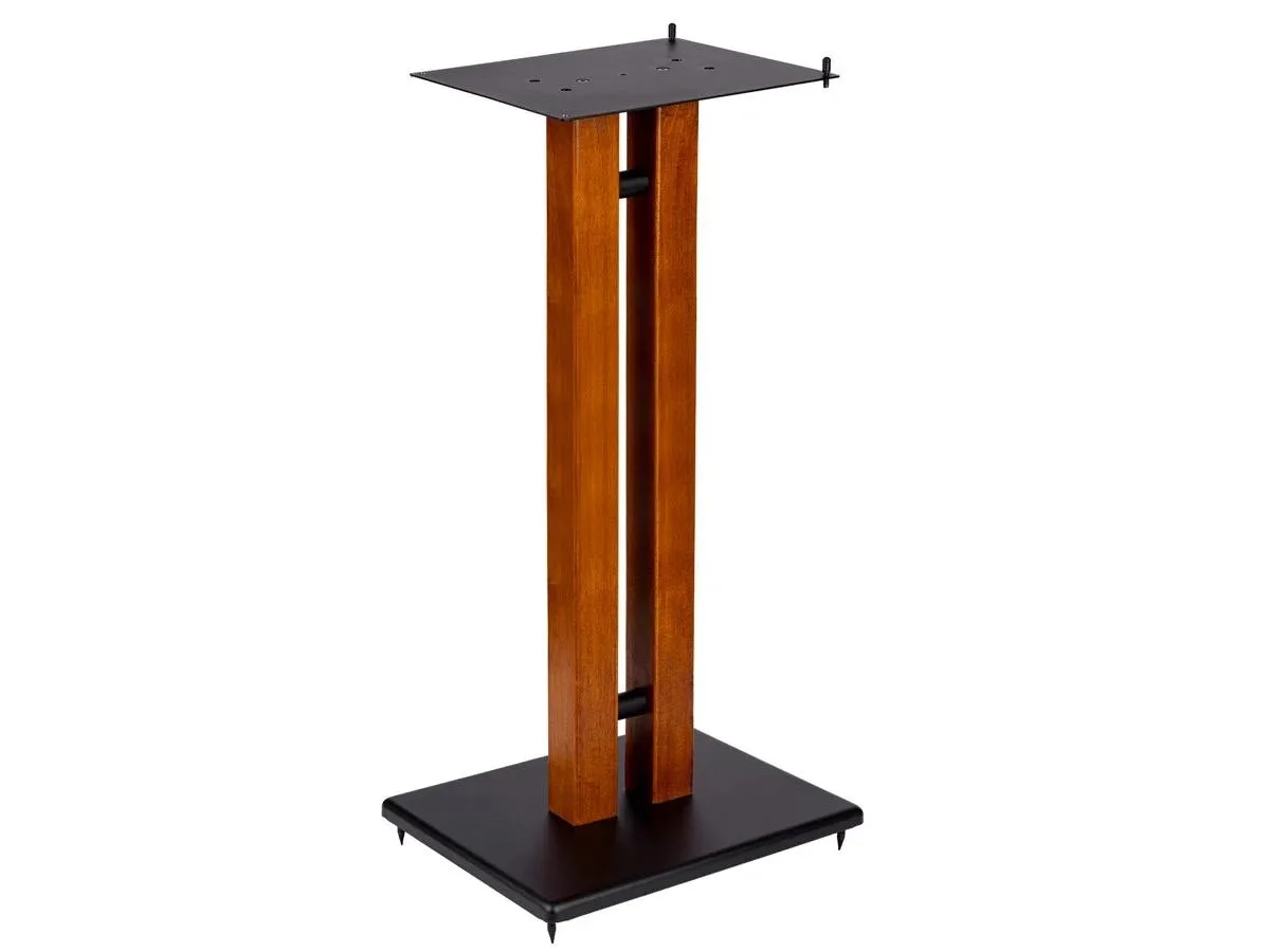 Monoprice Inc. Monoprice Monolith 142842 32in Cherry Wood Speaker Stand — product photo