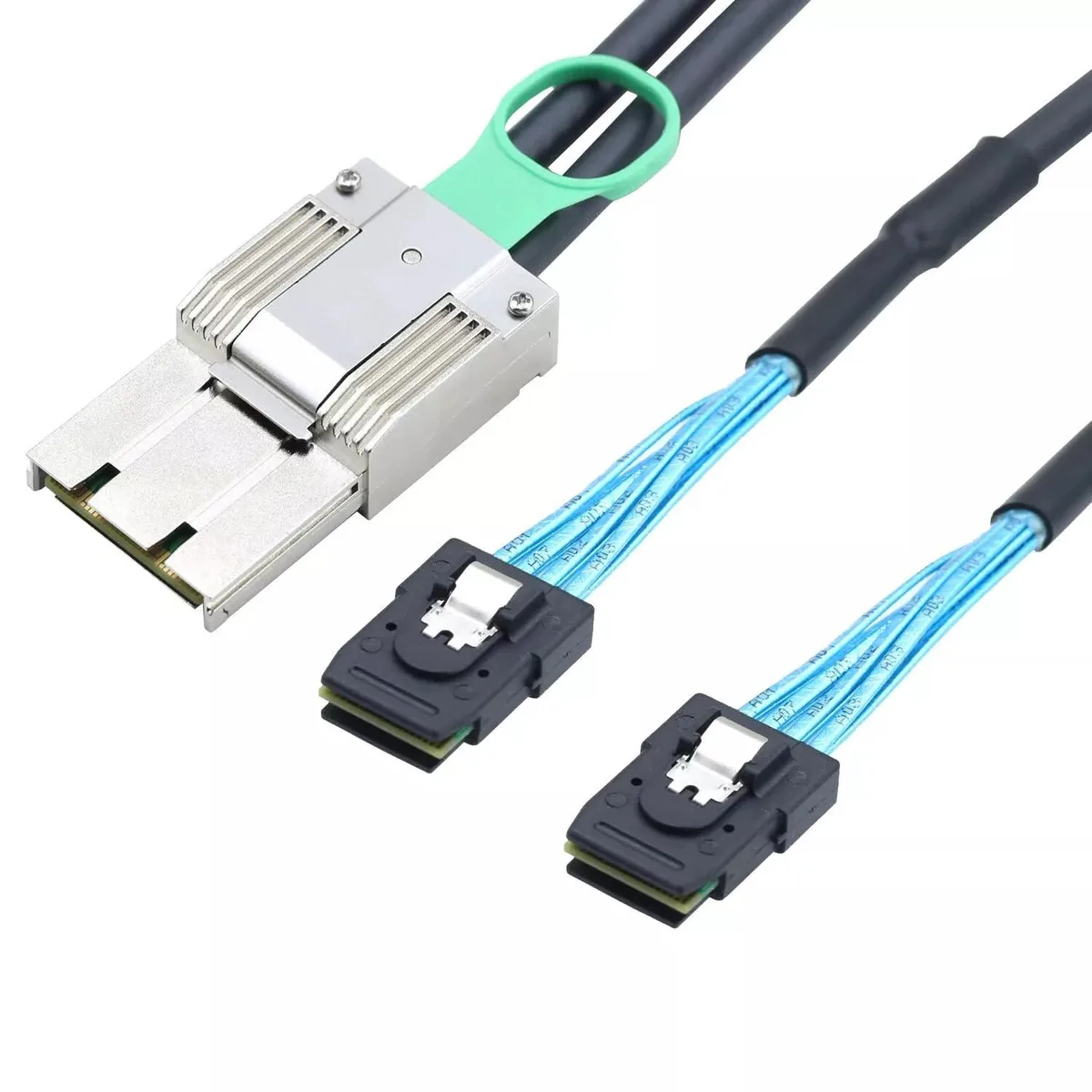 Vszerda Vszerda SFF-8088 8X 68P to 2X SFF-8087 36P SAS cable 200CM — product photo