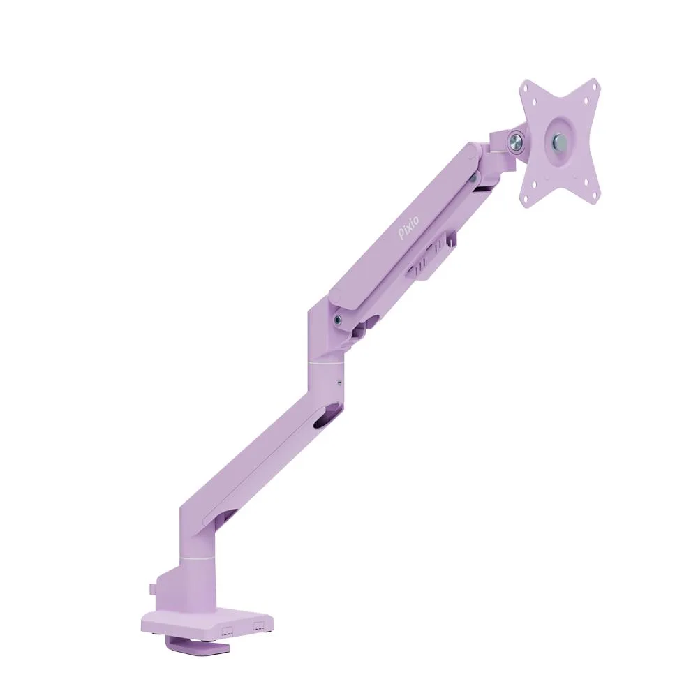Pixio Pixio PSW1SBK Purple Single Monitor Arm Stand 32 19.8 — product photo