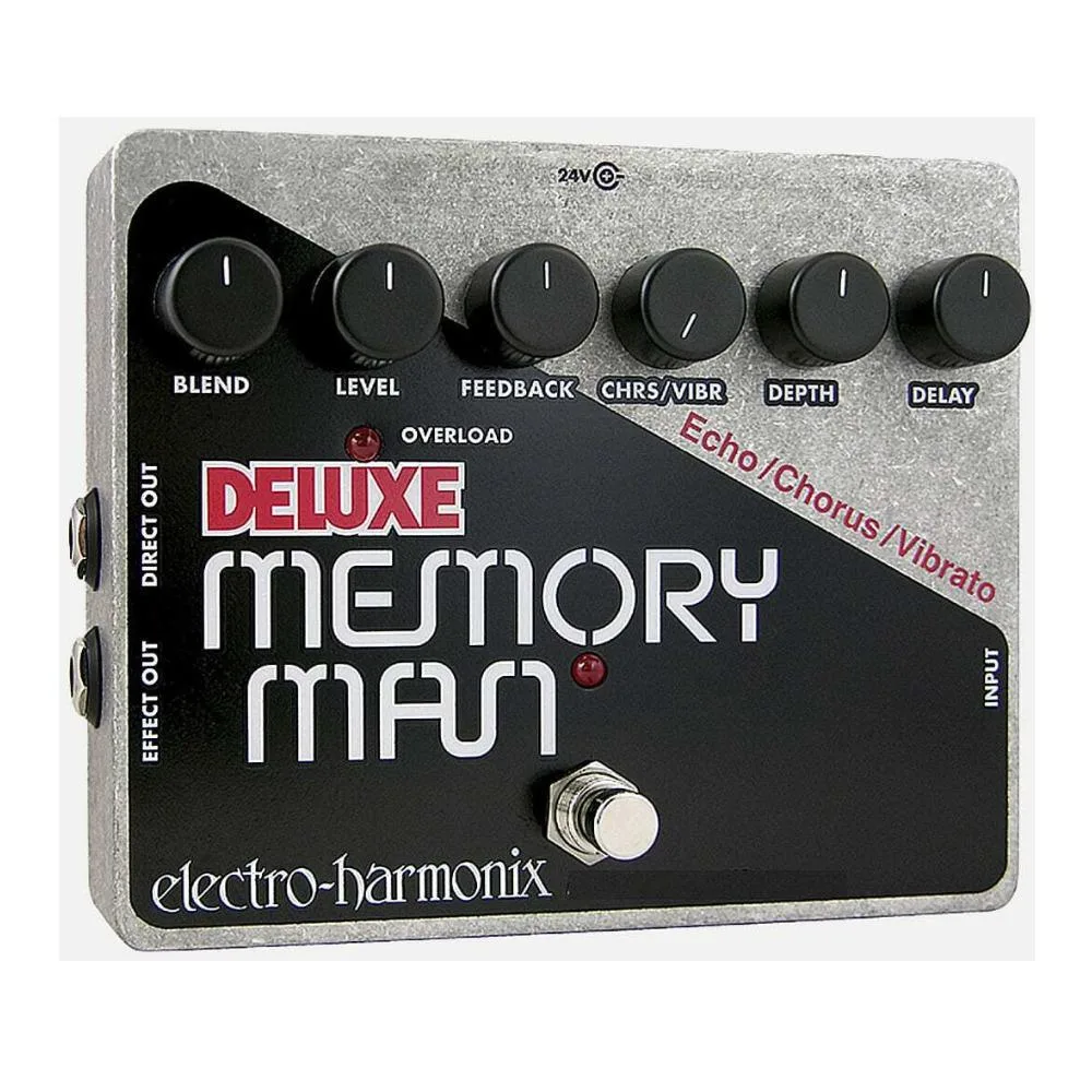 Electro Harmonix Electro-Harmonix Deluxe Memory Man guitar pedal — product photo