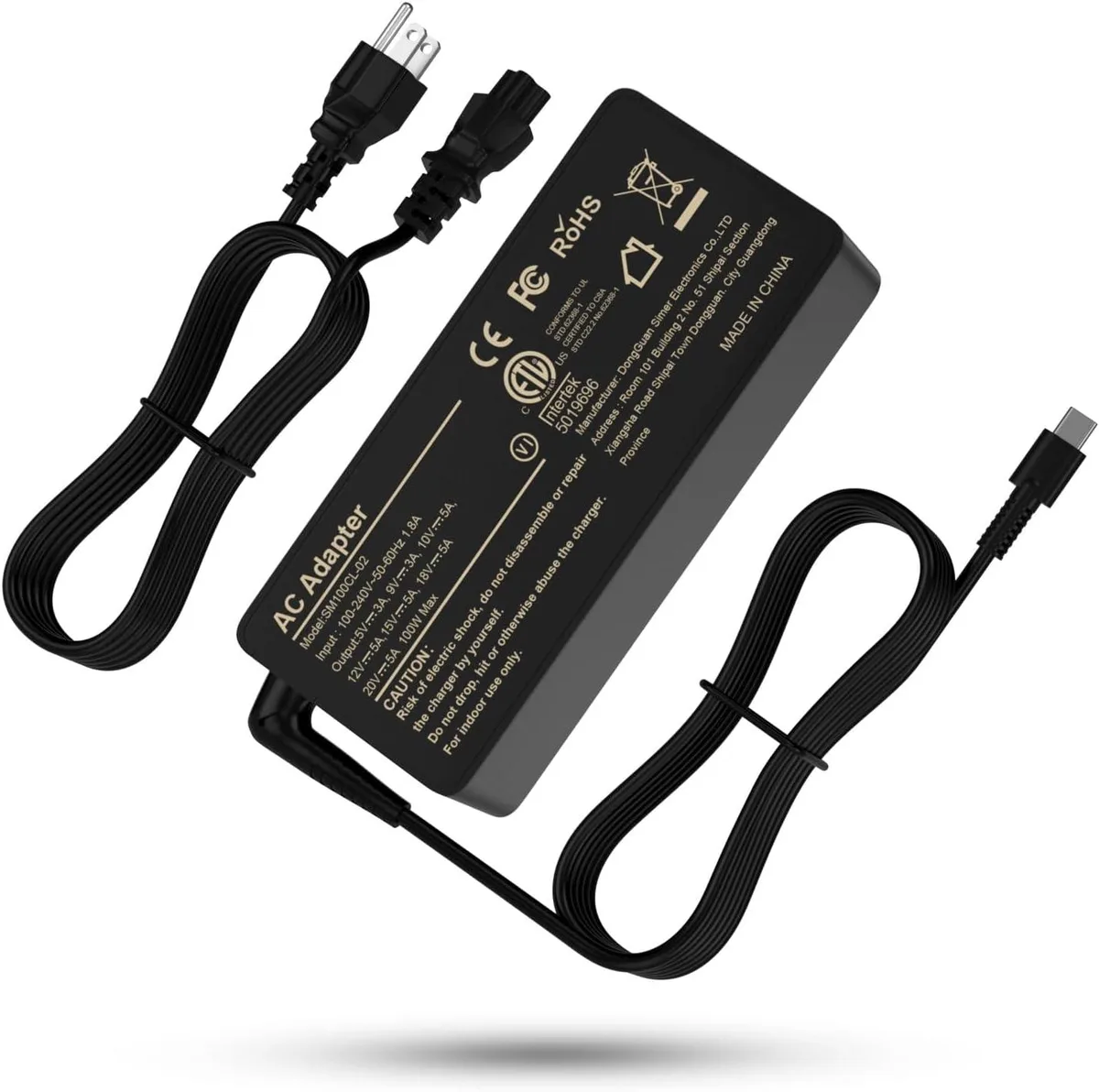 PISKEKAT PISKEKAT 100W USB-C Laptop Charger — product photo