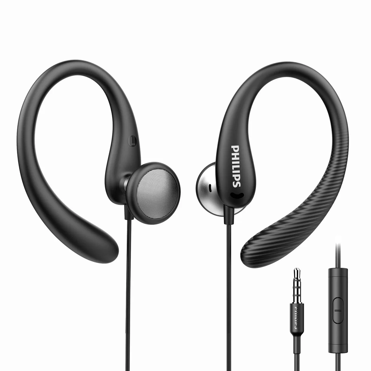 PHILIPS 076865 On-Ear Headphones 15mm 16ohm 3.5mm Black — product photo