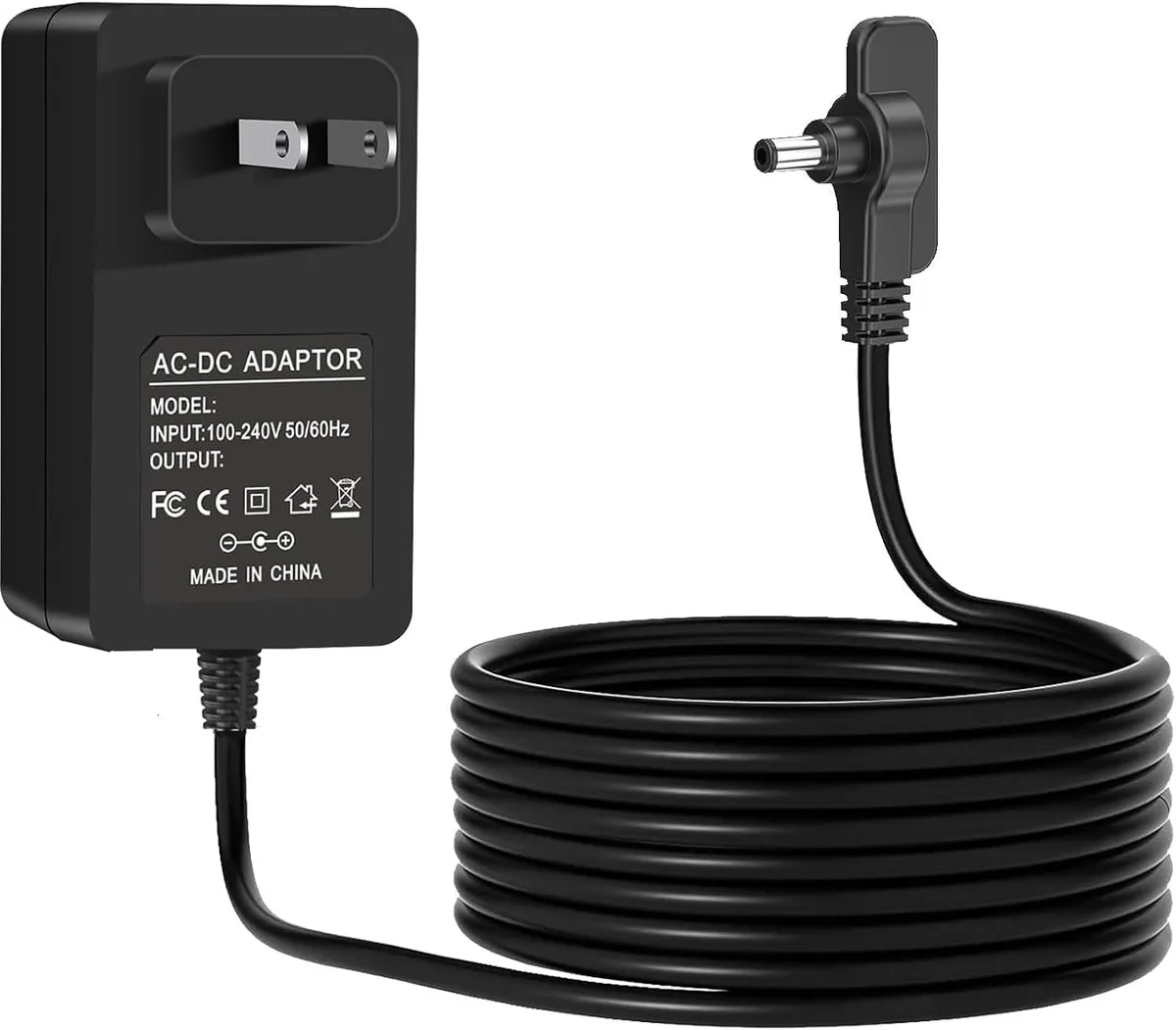BASEUS BASEUS 12V AC adapter for Shark FlexBreeze FA222 FA222WH FA302 FA302WH — product photo