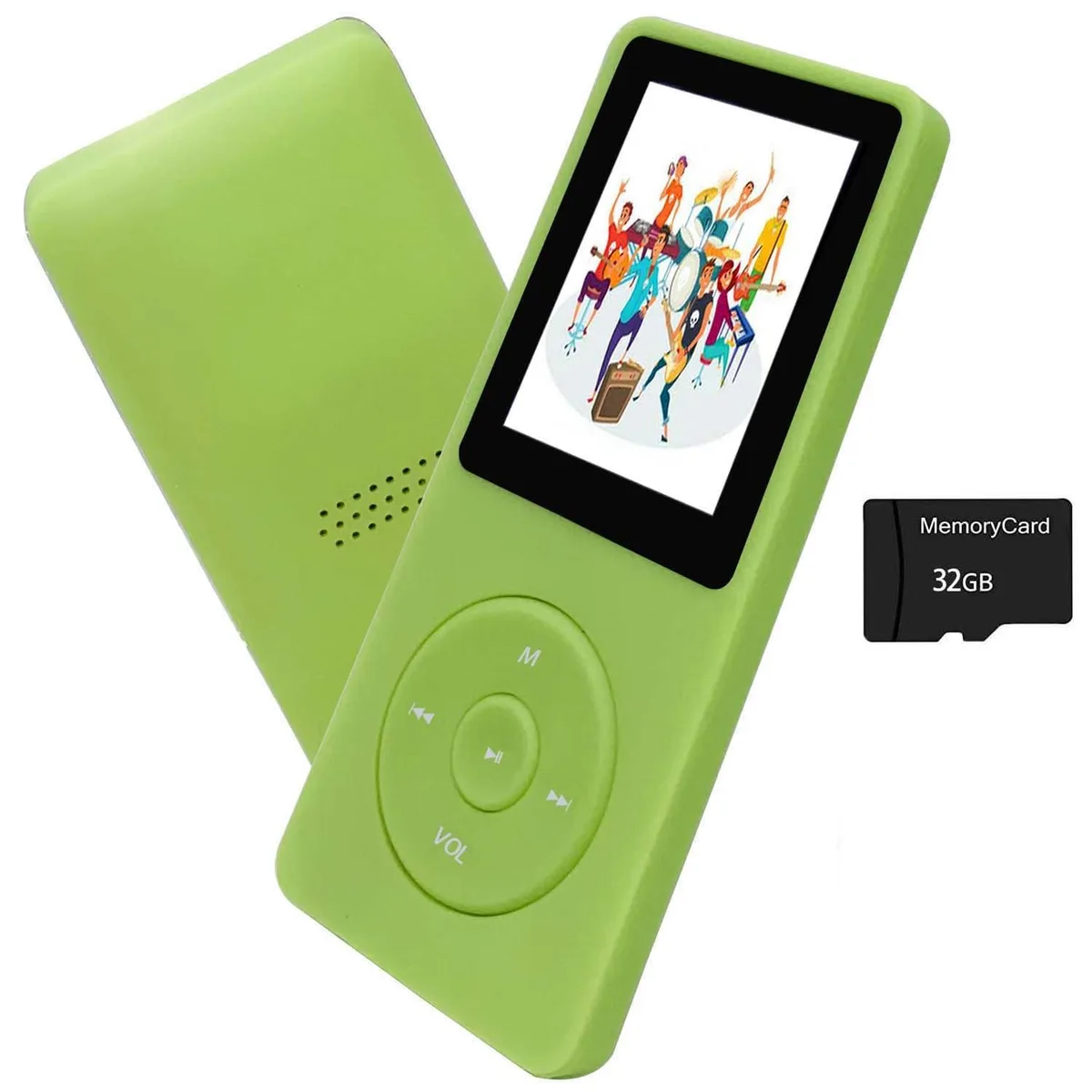  Arungo MP10-Green MP3 Player 32GB 1.8" Green — product photo