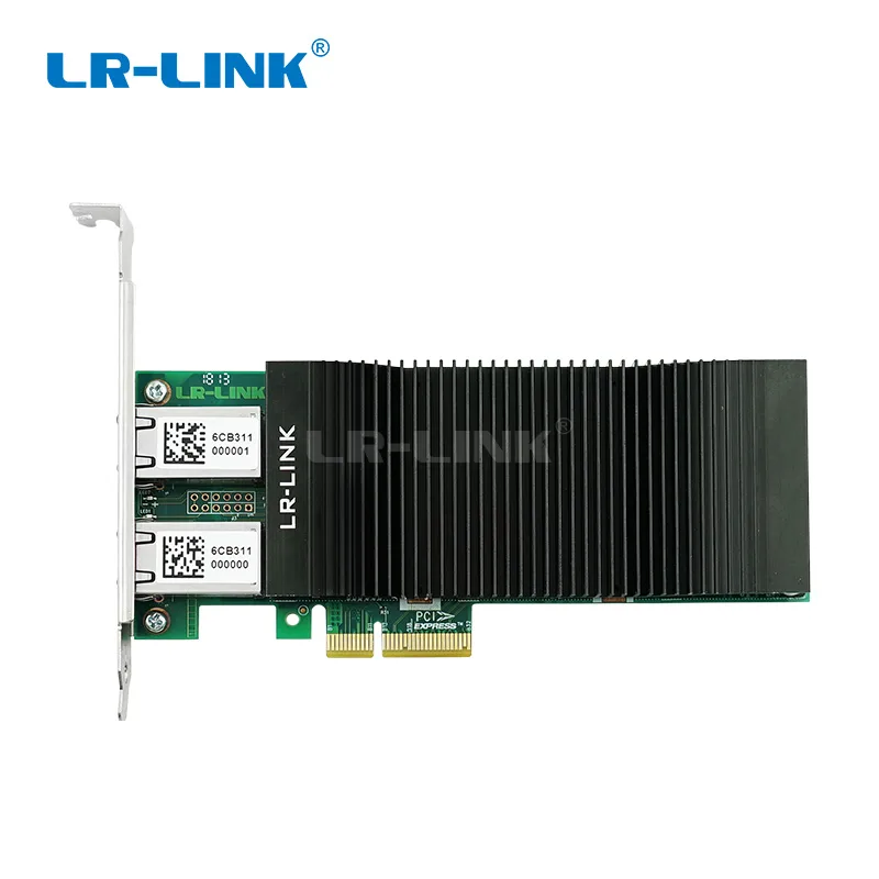 LR-LINK LR-LINK LRES2002PT-POE Dual Port PoE+ Gigabit Network Card — product photo