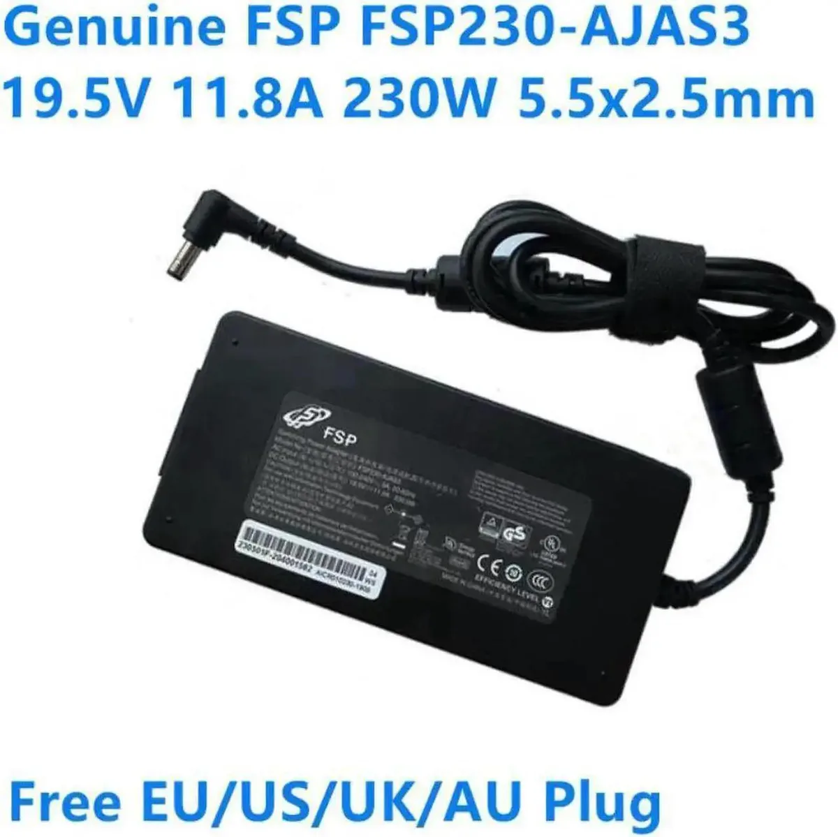 Vszerda Vszerda FSP230-AJAS3 230W 19.5V 11.8A 5.5x2.5mm power adapter — product photo