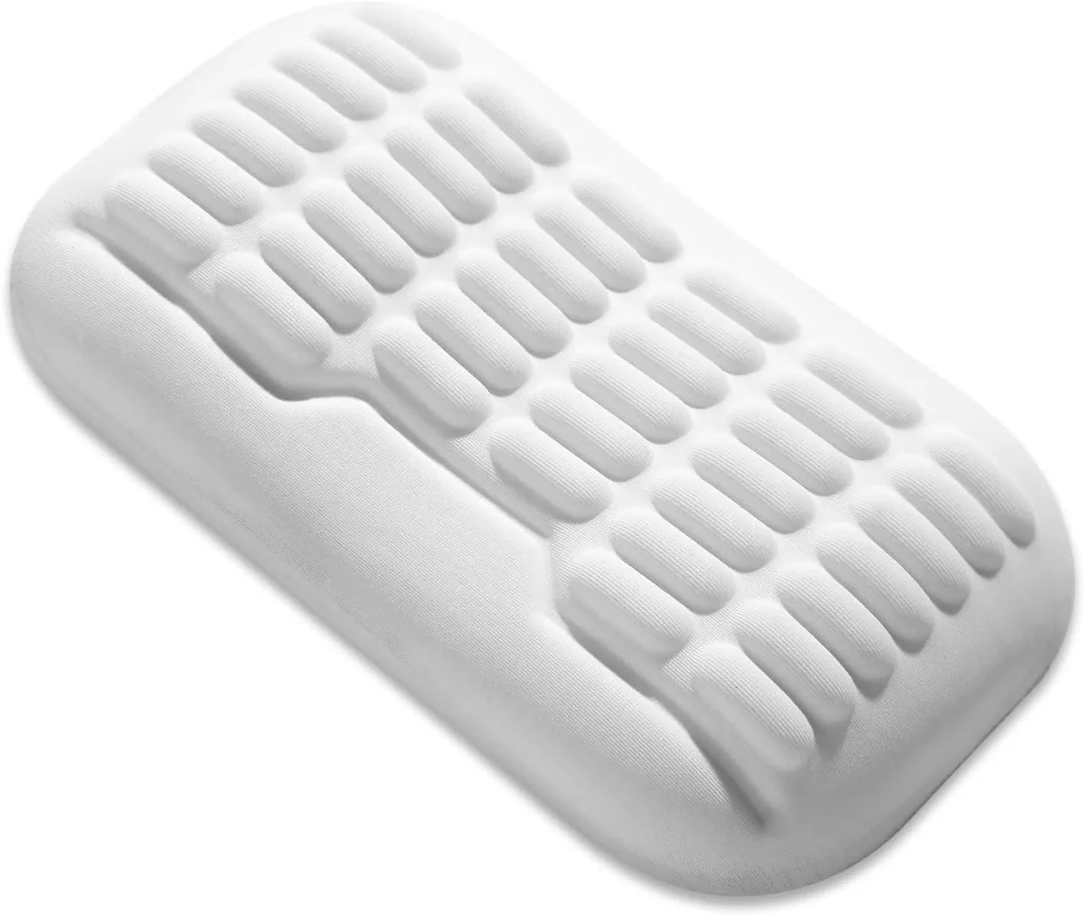 Emerson Emerson Ergonomic Mouse Wrist Rest 3.0 Wave Curve Ivory 145x88x23mm — product photo
