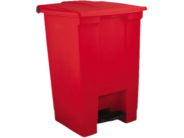 Rubbermaid Commercial Rubbermaid Commercial RCP 6144 RED Step-On Waste Container 12 gal Red — product photo