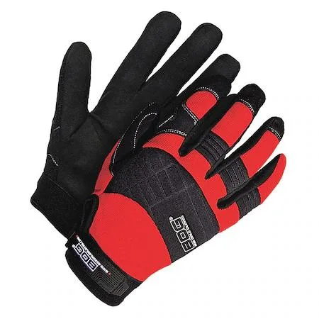 BDG BDG 20-1-10603R-S X-Site Mechanics Gloves, Synthetic Leather Palm, Spandex, personal protective equipment — product photo