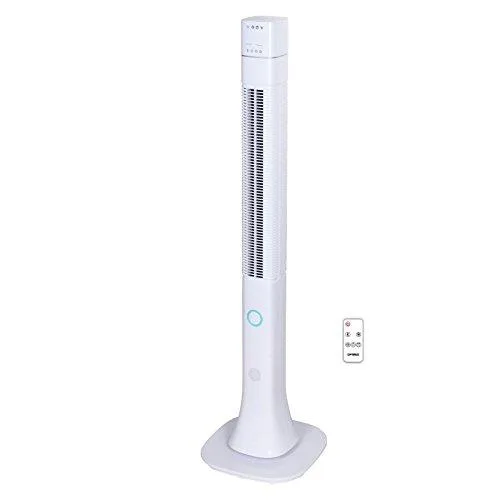 Optimus Enterprise Inc Optimus Enterprise Inc F7585WH Tower Fan 2 Speed Remote White 48.00" 11.00 lbs — product photo