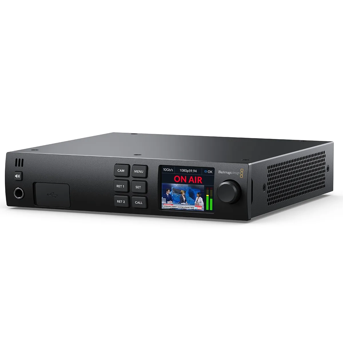 Blackmagic Design Studio Converter rack unit with SDI and Ethernet ports