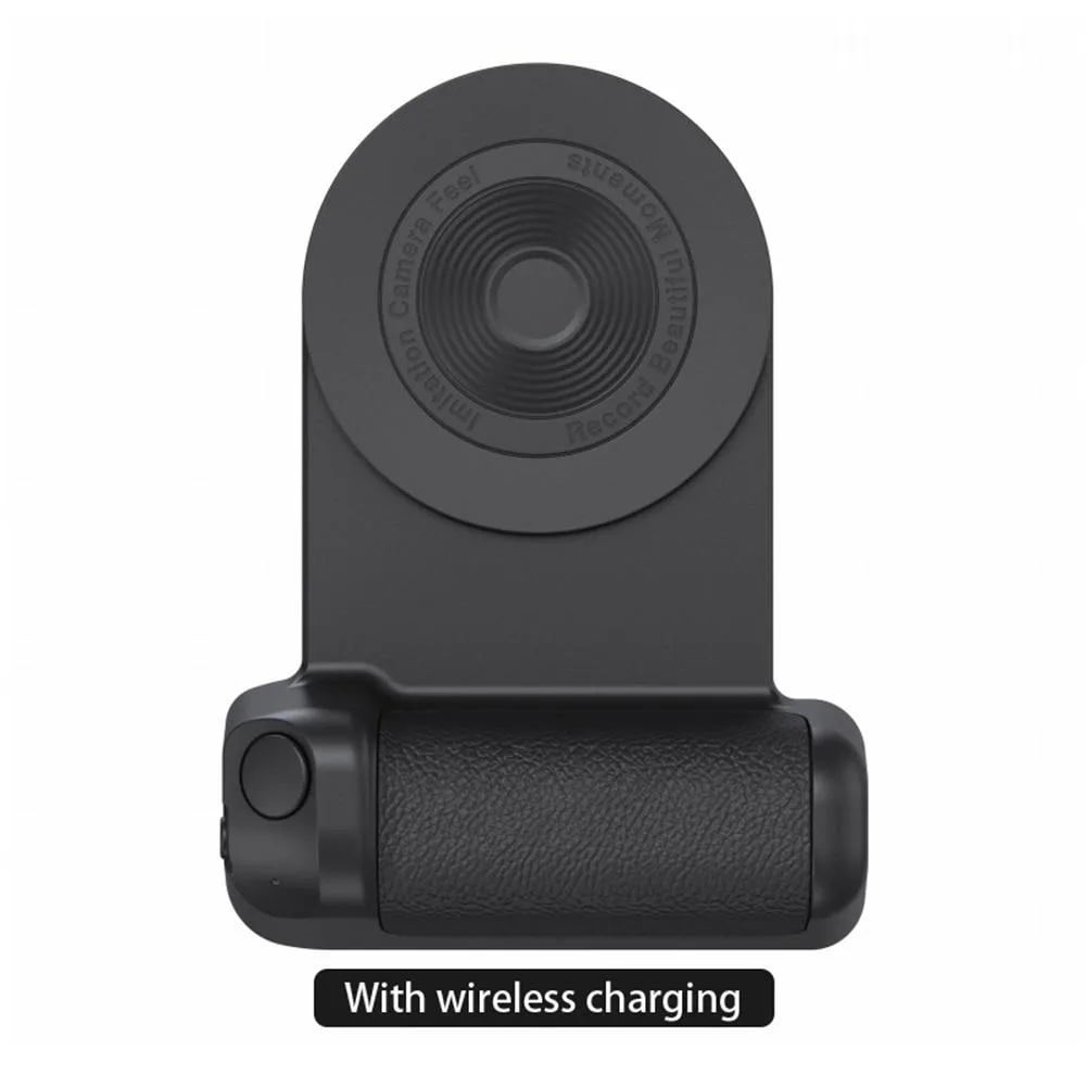 YINGHUA YINGHUA Magnetic Selfie Grip Type-C Wireless Charging Black 12.5° — product photo
