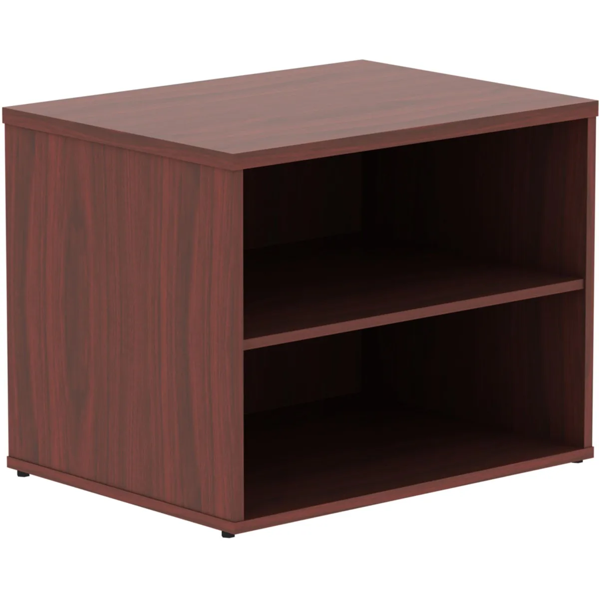 Lorell Lorell LLR16214 Storage Cabinet Credenza Mahogany 29x22x23 office furniture — product photo