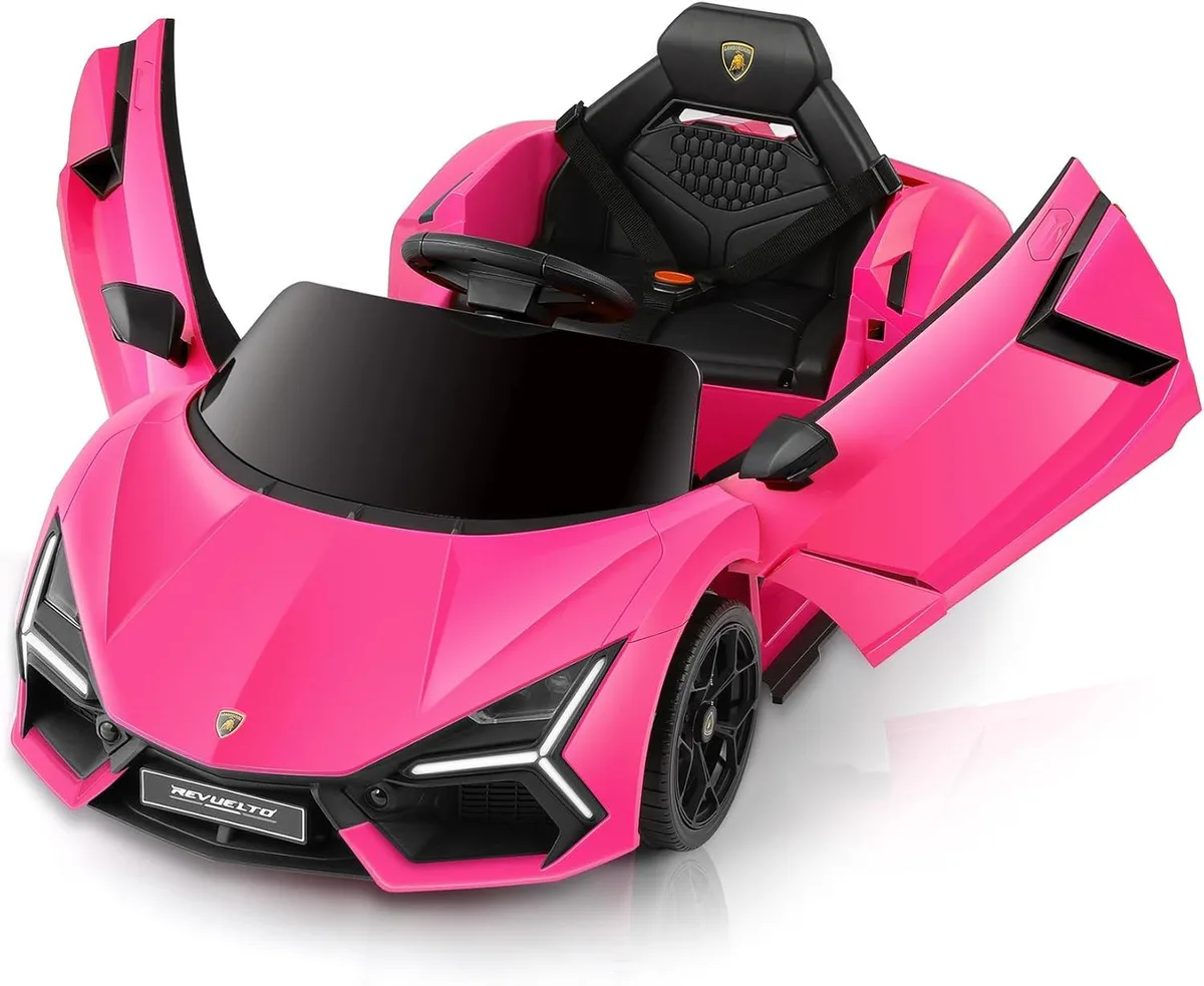 usbroway usbroway Lamborghini Licensed Ride-On Car 12V Pink — product photo