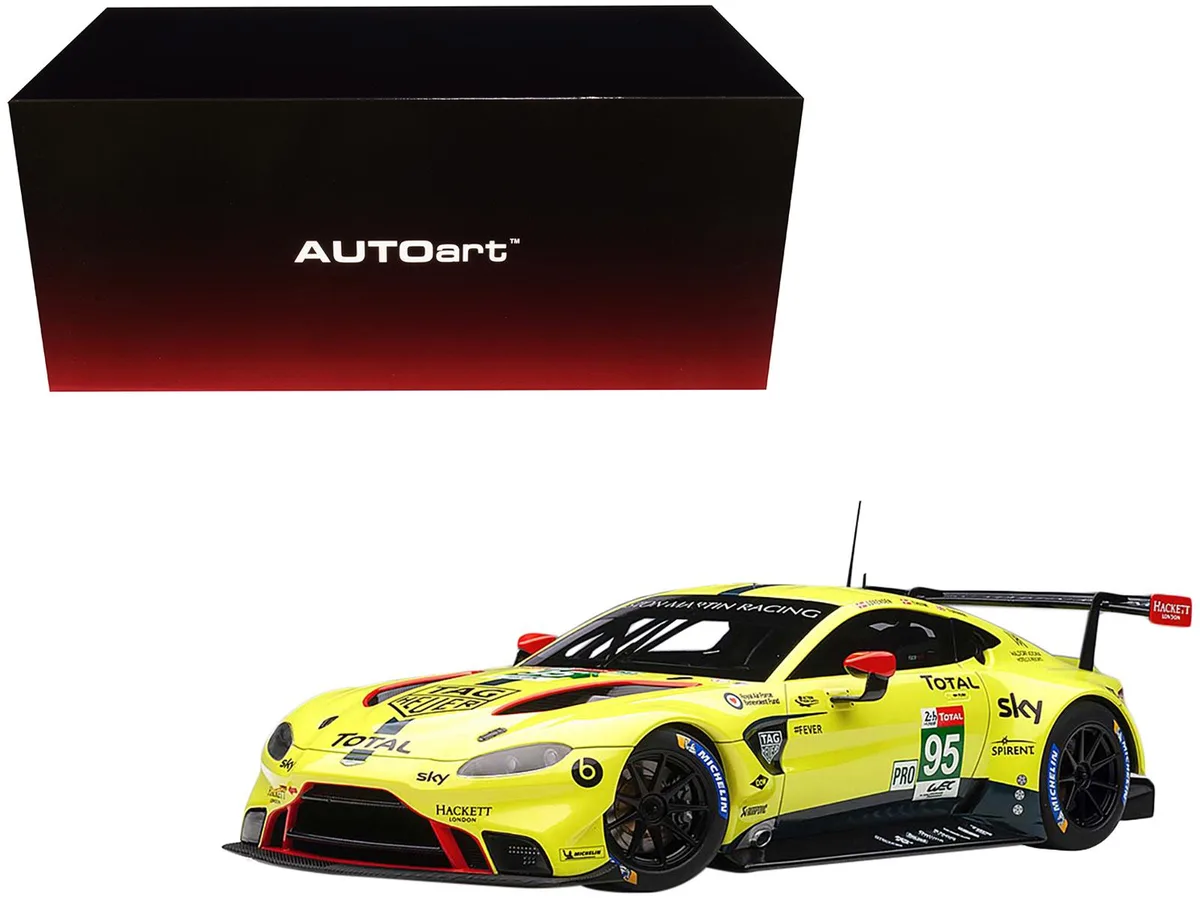 Autoart Autoart 2018 Aston Martin Vantage GTE #95 Le Mans PRO 1/18 vehicle — product photo