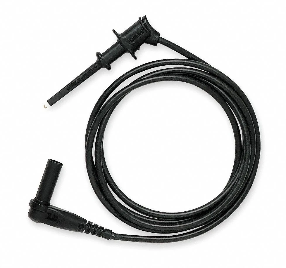 Pomona Electronics Pomona Electronics 6244-48-0 Mini Hook Test Lead 48 In Black — product photo