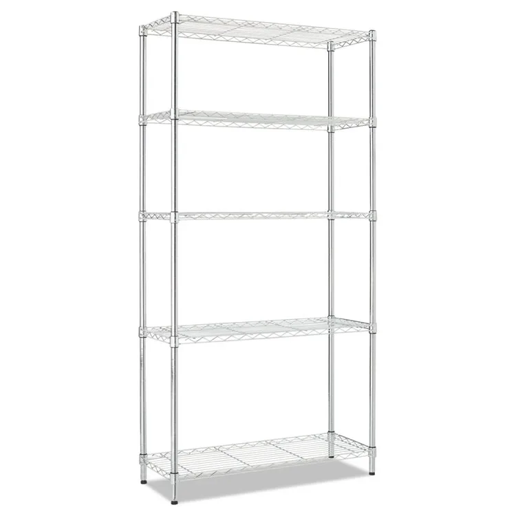 Alera Alera SW853614SR Wire Shelving 36x14x72 Silver 5-Shelf 250lb — fotografie produktu