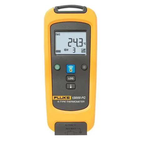 Fluke Fluke FLK-T3000FC Wireless Temperature Module Thermocouple NIST Certificate — product photo