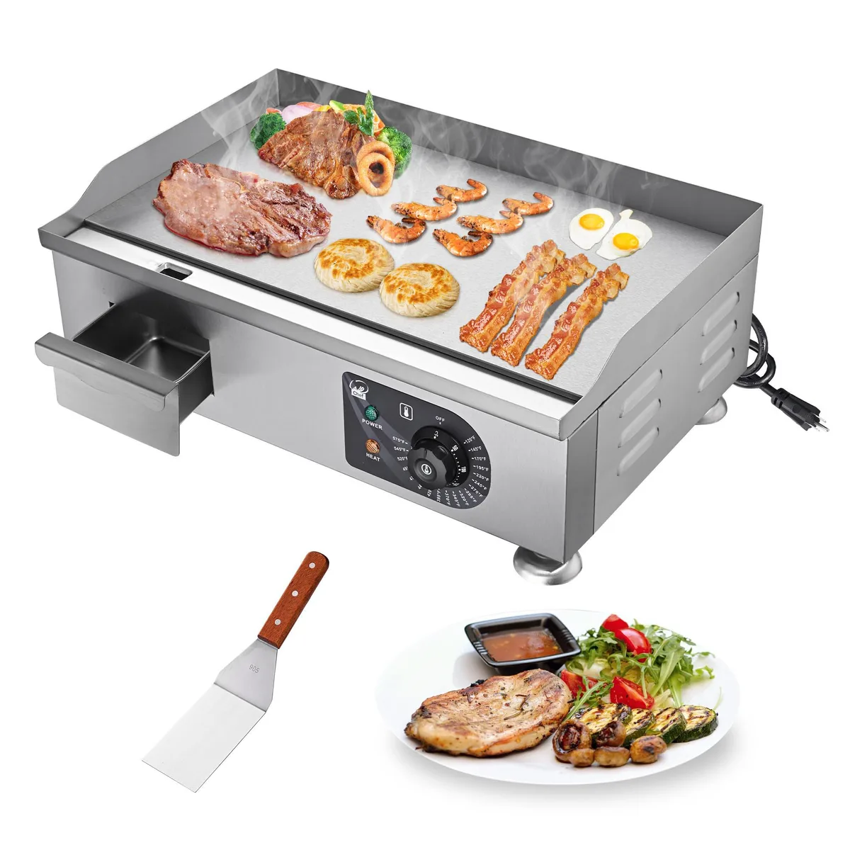 Yescom USA, Inc. Yescom USA, Inc. 26ECG003-22IN-11 3000W 22" Griddle — product photo