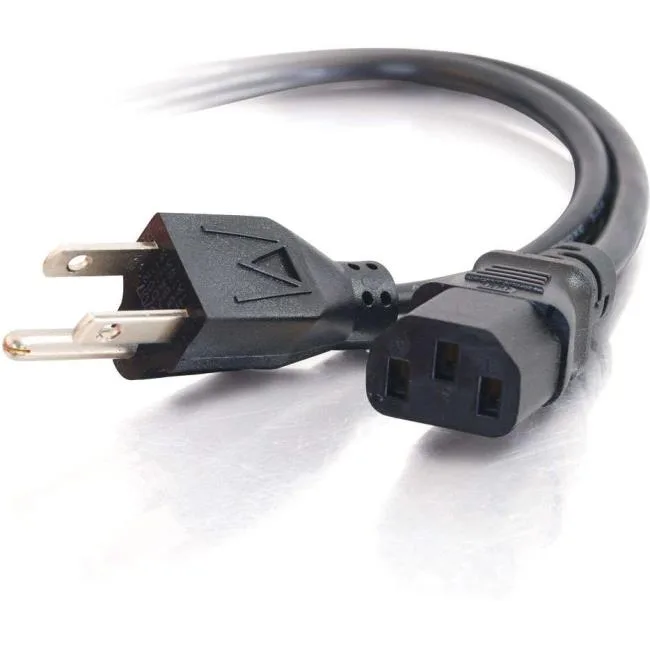 Cables To Go Cables To Go 29925 computer power cord 2 ft 16 AWG NEMA 5-15P to IEC320C13 13A 125V black — fotografie produktu