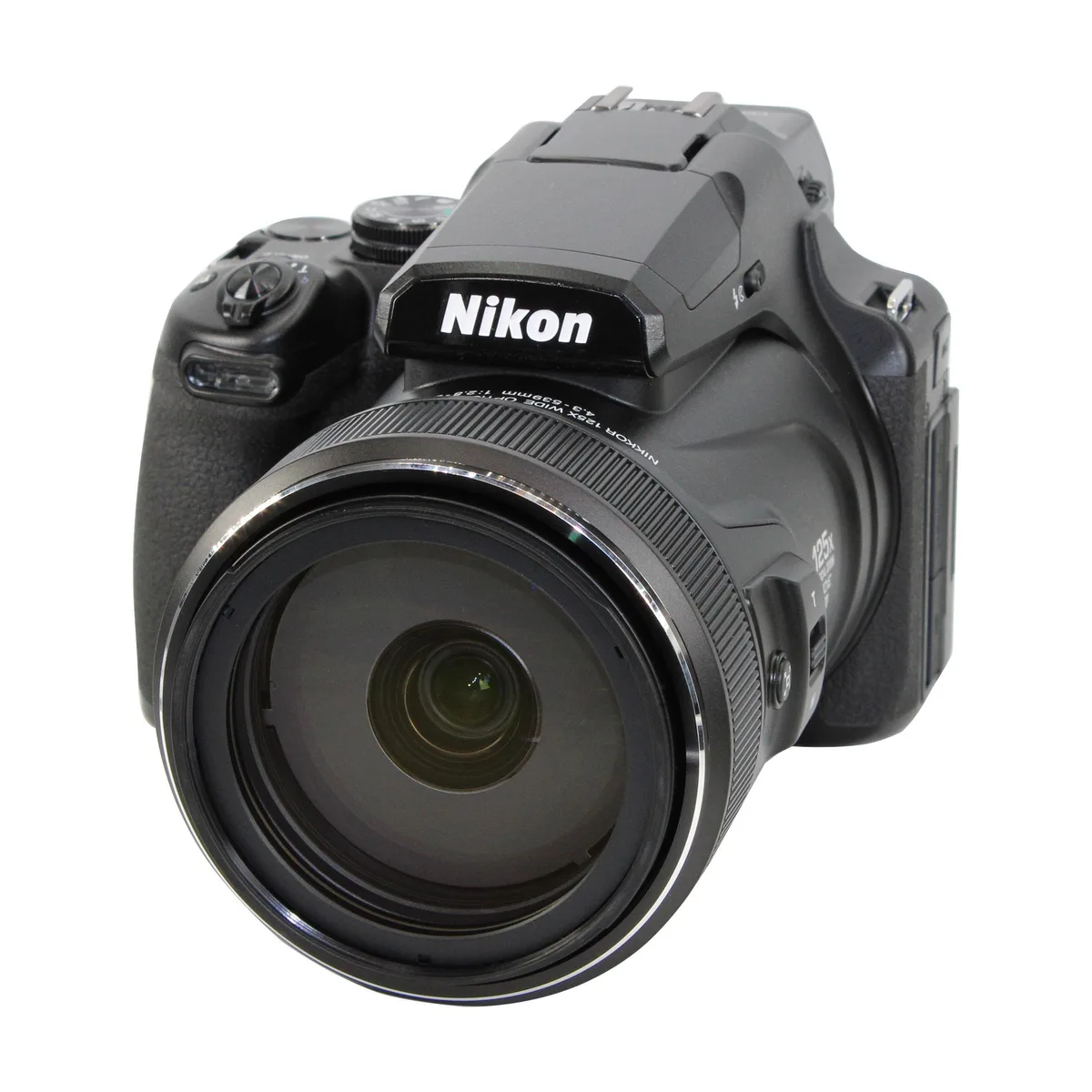 Nikon Global Nikon COOLPIX P1100 125x zoom compact mirrorless camera (Black) — product photo