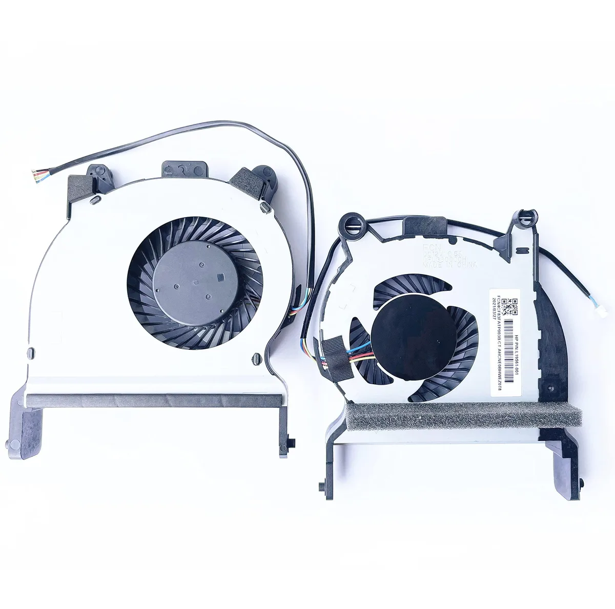 Vszerda Vszerda 2PCS CPU Cooling Fan HP EliteDesk 800 G4 G5 ProDesk 400 600 Mini DM L19561-001 FL3B — product photo