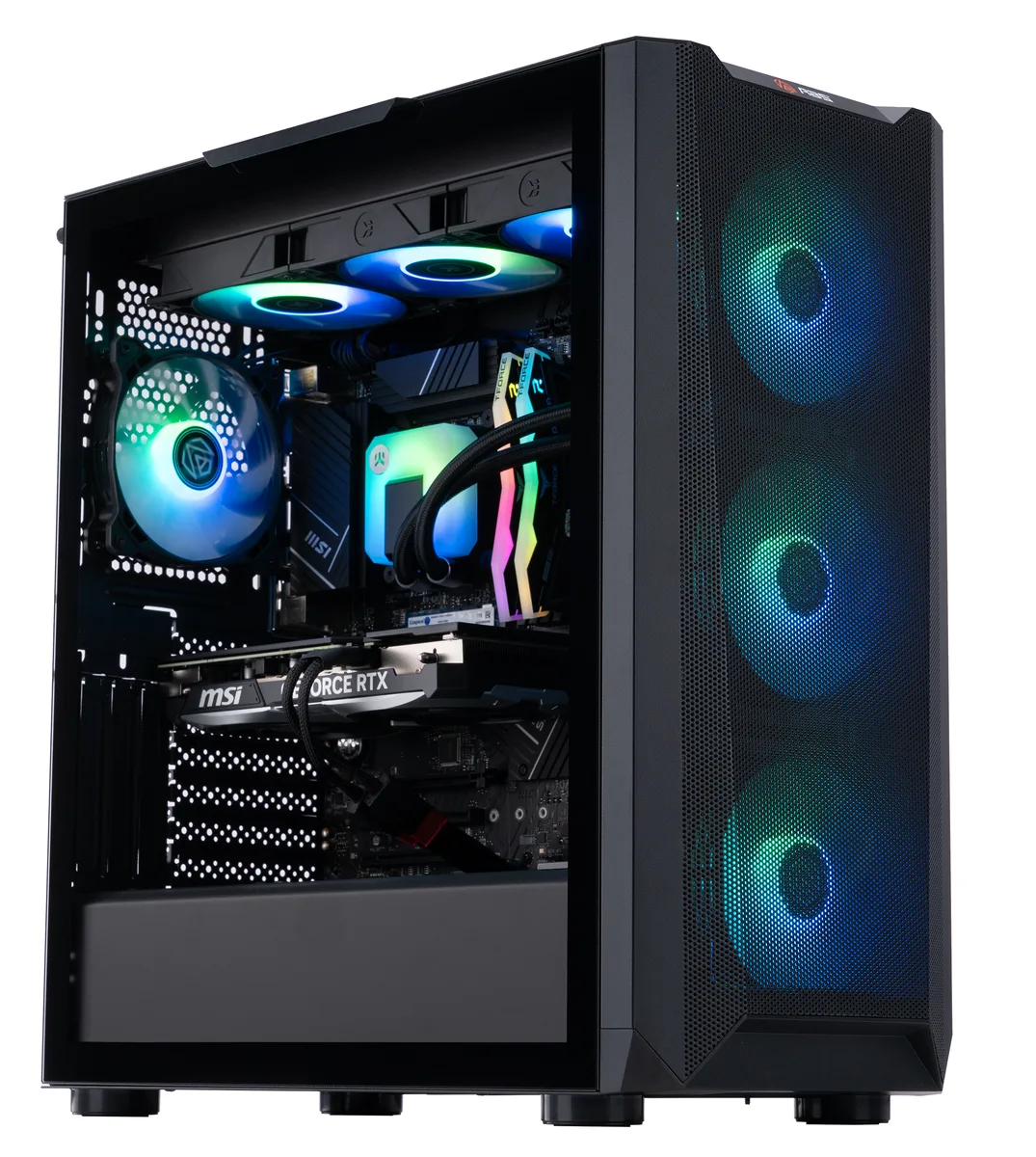 ABS ABS KA14700KF4070S gaming PC refurbished Intel Core i7-14700KF RTX 4070 Super 32GB DDR5 1TB NVMe — product photo