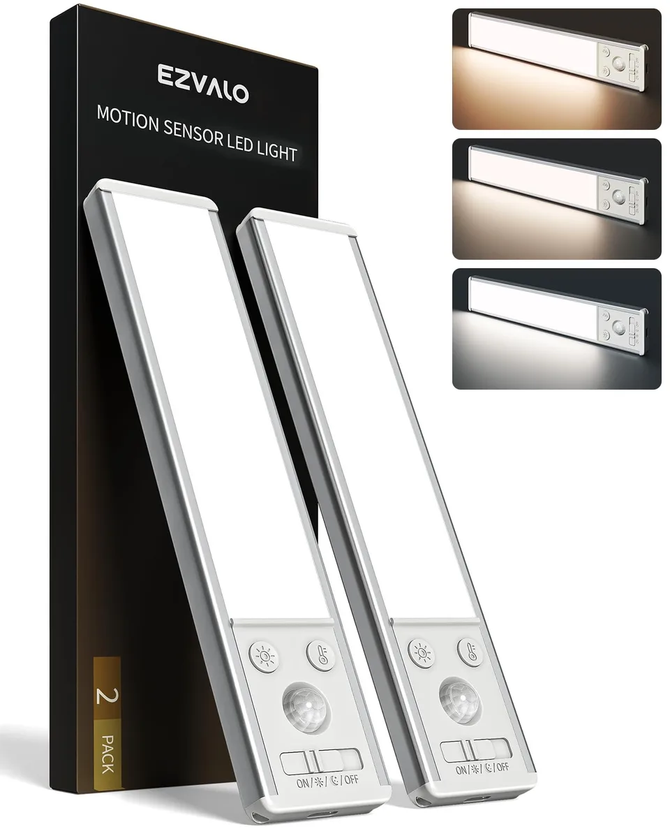 EZVALO EZL2401A-20 8" Light Kit 2400mAh 2 Pack — product photo