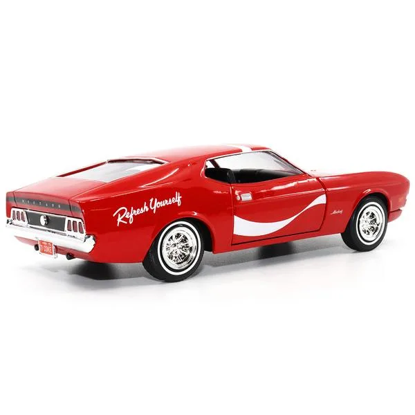 Motorcity Classics Motorcity Classics 1971 Ford Mustang Sportsroof Coca-Cola 1/24 vehicle — product photo