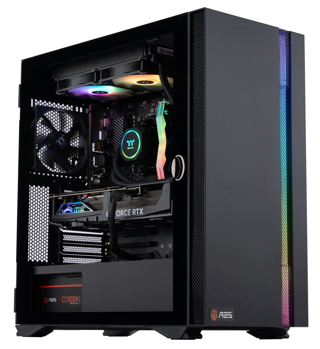 ABS ABS VXR7700X4080S Ryzen 7 7700X RTX 4080 Super 32GB DDR5 1TB NVMe gaming PC — product photo