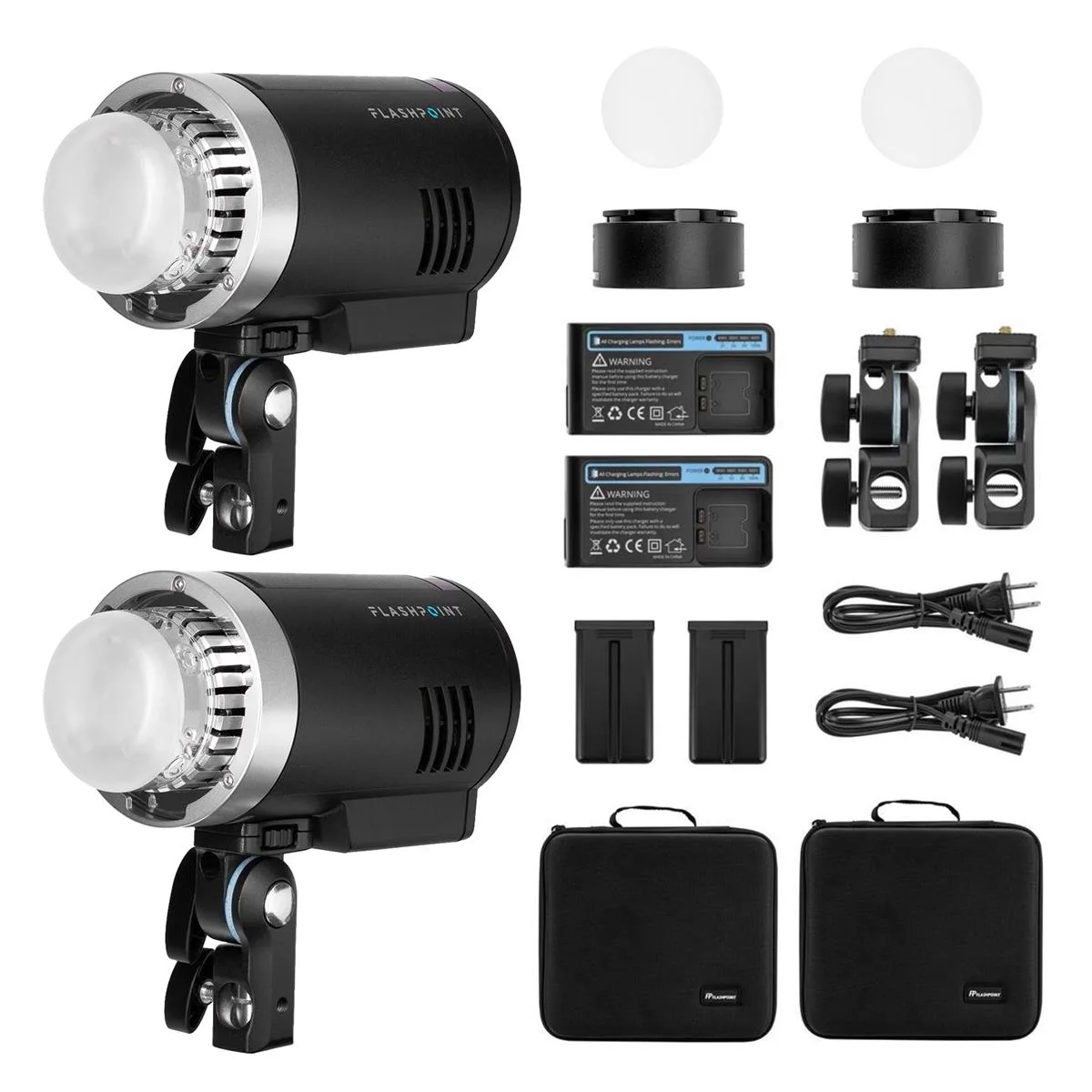 Flashpoint Brand Flashpoint XPLOR 300 Pro TTL R2 300WS 2 Pack — product photo